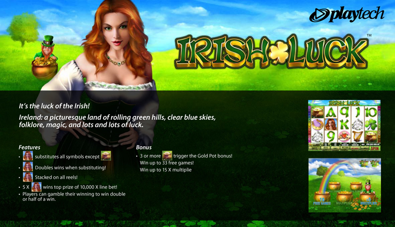 Игровой автомат Irish Luck