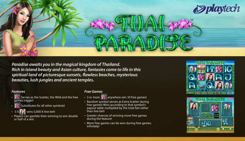 Игровой автомат Thai Paradise